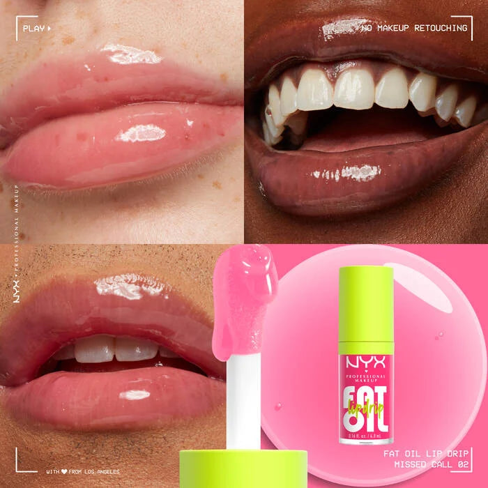 Fat Oil Lip Drip Tono "02 Translucent Baby Pínk"