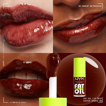 Fat Oil Lip Drip Tono "08 Translucent Dark Brown"