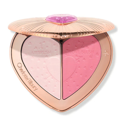 Pillow Talk Corazon Paleta Flawless Pink Polvo/Blush