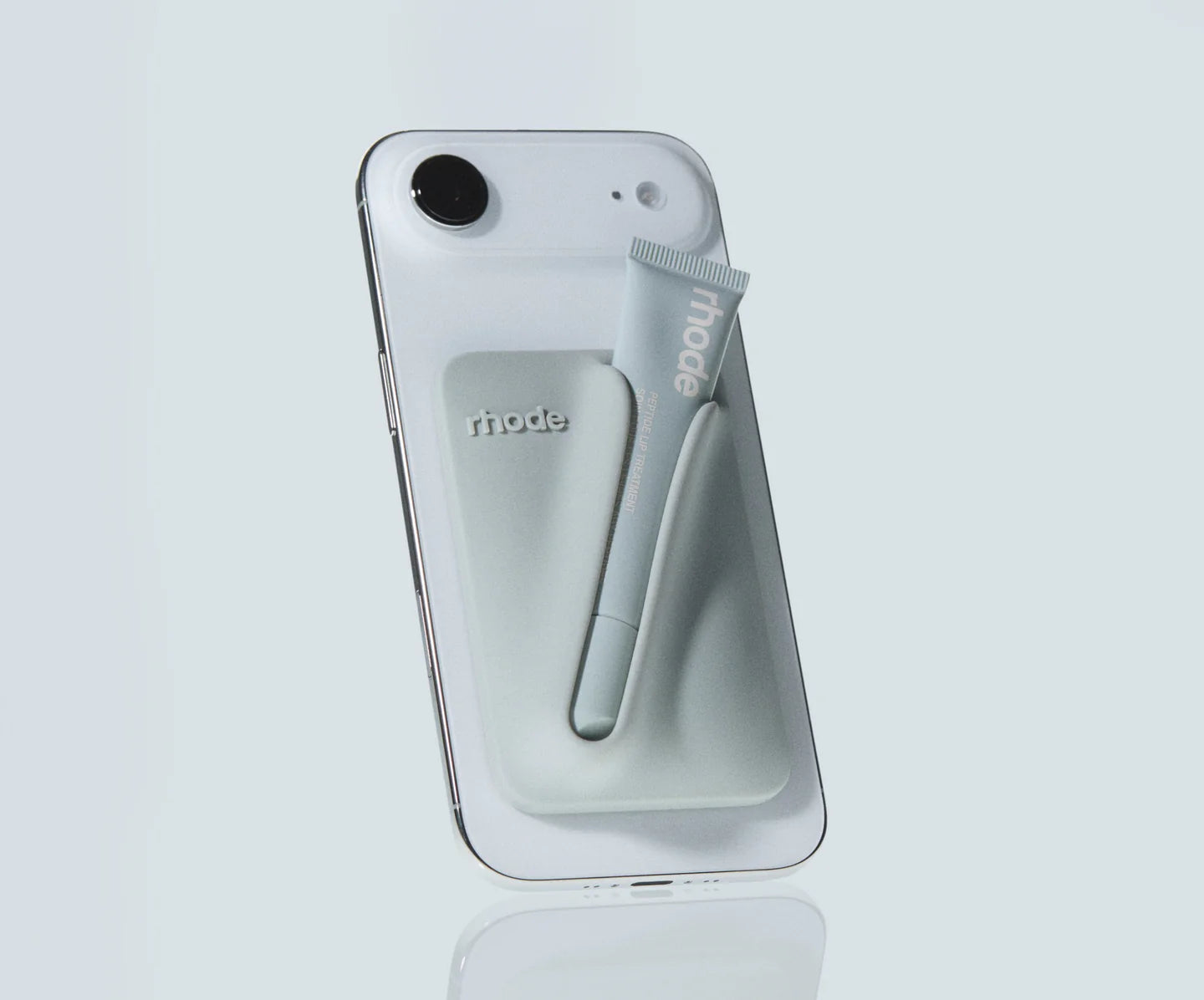 Rhode snap on lip case Gris (Incluye Lip tint de tu elecccion)